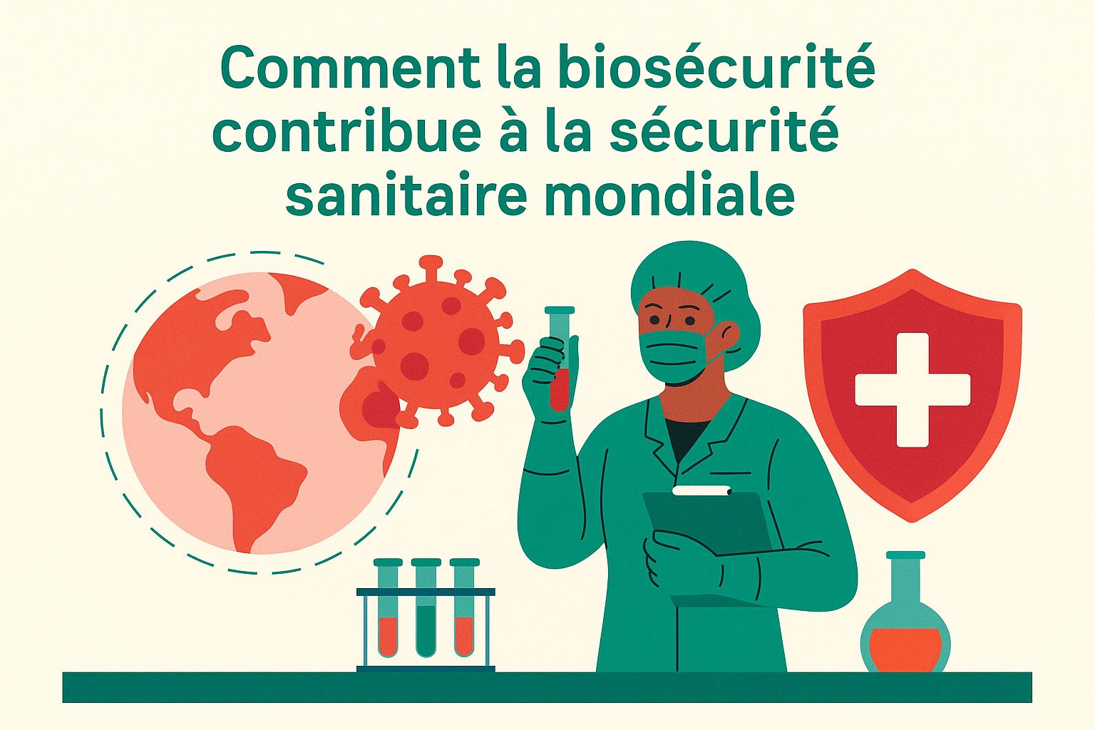 Comment la biosécurité contribue à la sécurité sanitaire mondiale