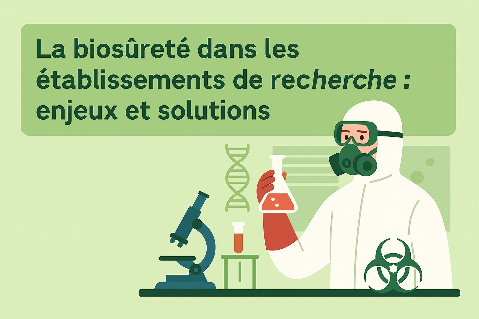 La biosûreté dans les établissements de recherche