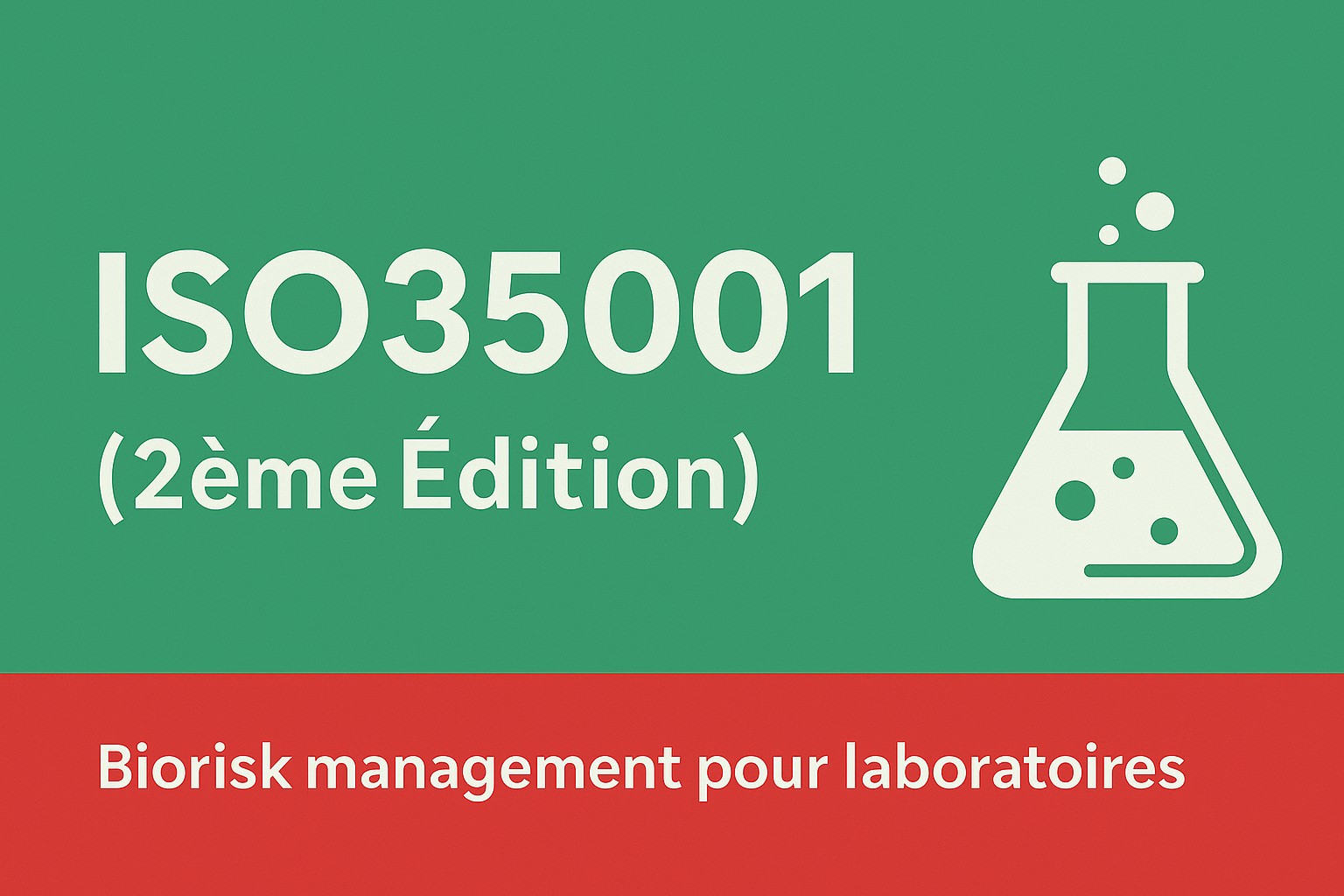 ISO35001 (2ème Edition)